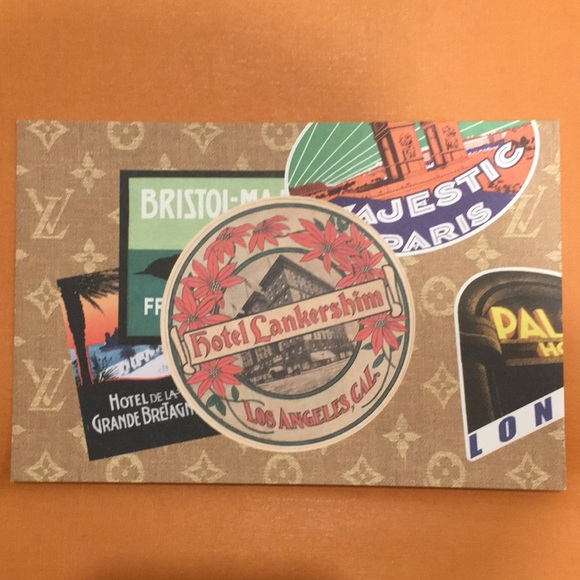 Louis Vuitton | Other | Louis Vuitton Postcards Stickers | Poshmark